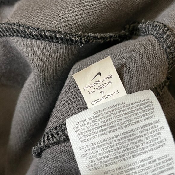 Nike Tech Fleece Camo Jogger Sweatpants - Men's Size M - Gray Black - Picture 6 of 10